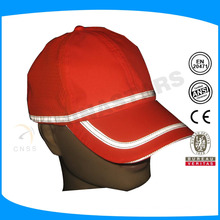 ultraviolet-proof sport cap with EN 471 color reflective tape